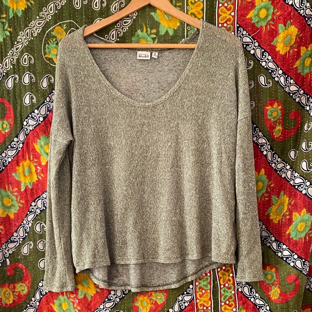 Mudd Olive Green Long Sleeve Tunic